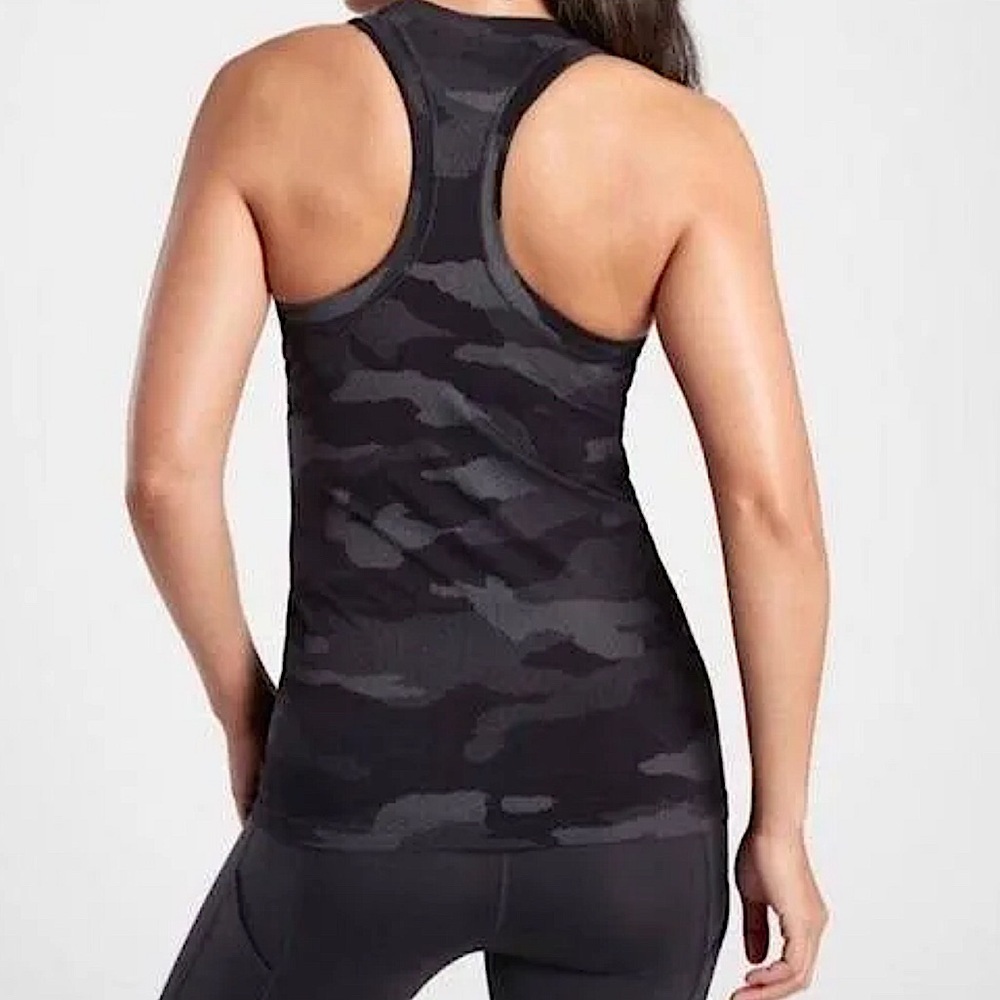 Athleta Momentum Seamless Camo Racerback Tank Size XS - Picture 2 of 9